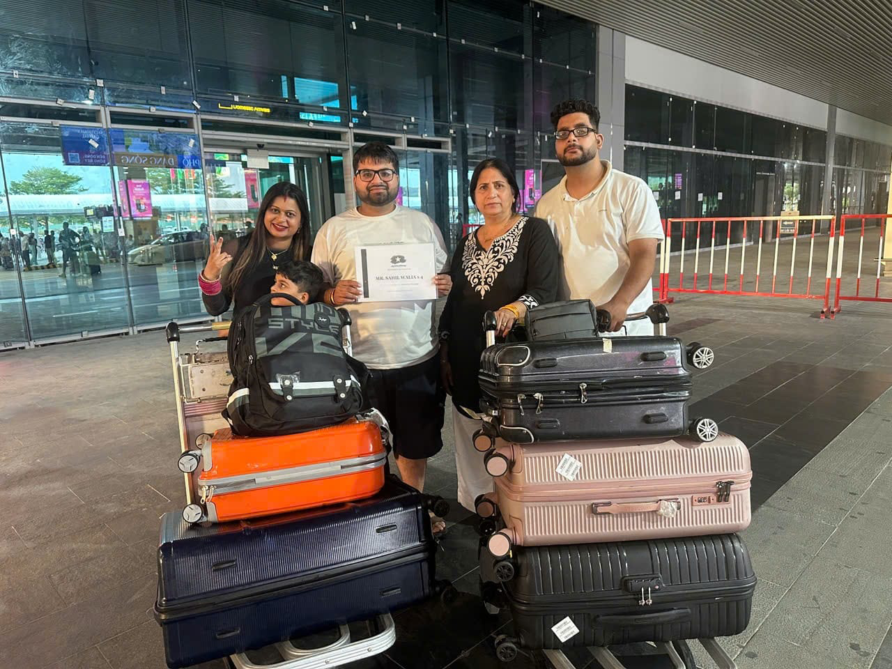Flying Colours Vacations traveller